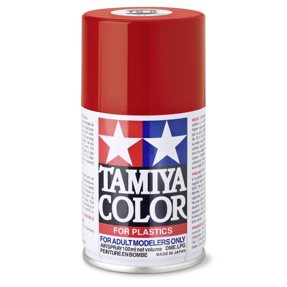 Tinta Primer Spray Vermelho Italiano Ts Ml Tamiya Tam Madeiramadeira