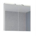 Ver imagem 7 de Gabinete de Banheiro 90cm com Lavatório e Armário Ref 910 Branco/Thassos