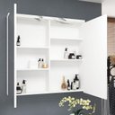 Ver mais imagens de Gabinete de Banheiro 90cm com Lavatório e Armário Ref 910