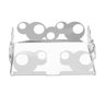 Porta Guardanapos Wolff Bubbles de Aço Inox 17cm X 5cm - 3