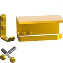 Ver imagem 4 de Kit Acessórios para Banheiro Dourado 5 Peças Max