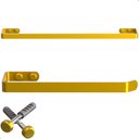 Ver imagem 3 de Kit Acessórios para Banheiro Dourado 5 Peças Max