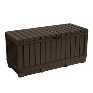 Baú Multiuso Kentwood 350l Marrom Keter