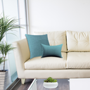 Ver imagem 2 de Capas Almofadas Decorativa Moderna 50x50 e 30x50 Verde Água