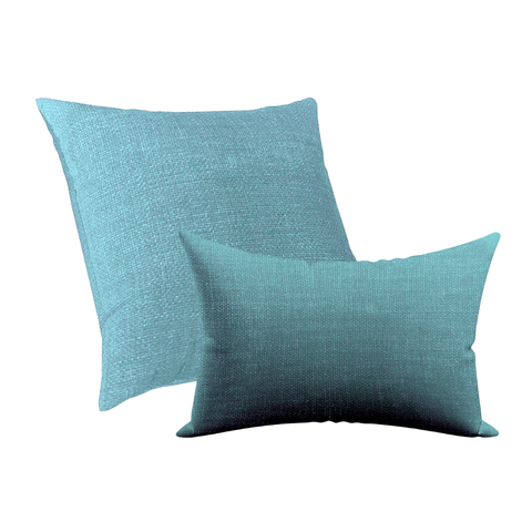 Capas Almofadas Decorativa Moderna 50x50 e 30x50 Verde Água