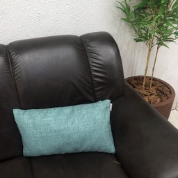 Capas Almofadas Decorativa Moderna 50x50 e 30x50 Verde Água - 4