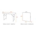 Ver imagem 5 de Mesa Dobrável Cusco - Branco fratini