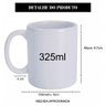 Caneca Xícara Stitch e Angel em Cerâmica 325ml - 3