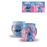Caneca Xícara Stitch e Angel em Cerâmica 325ml - 1