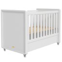 Ver imagem 4 de Berço Americano Tutto New e Cômoda Infantil Eloá Branco Acetinado com Colchão Ortobom – Phoenix Baby