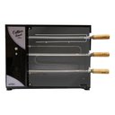 Ver imagem 2 de Churrasqueira Elétrica Rotativa Arke Cattiva Smart 3 Espetos 03