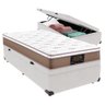 Cama Box Baú + Colchão England Solteiro 88x188 King Star - 1