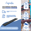 Ver imagem 3 de Kit 2 Prateleira Preta 25X10 + Suporte Flutuante Mdf  Organizadora Decoração Cozinha Banheiro Sala