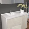 Gabinete de Banheiro 90cm com Lavatório e Armário Ref 910 - 4