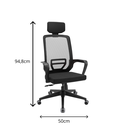Ver imagem 2 de Cadeira Diretor Ergonômica Relax Apoio de Cabeça