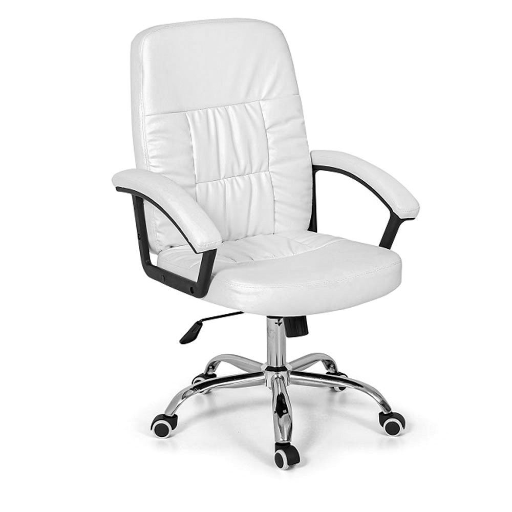Cadeira para Escritório Confort com Base Giratória:Branco - 1