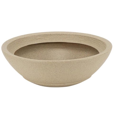 Vaso para Plantas Flores Suculentas Indi Tramontina Plástico Granito Areia Jardim Varanda Sacadas