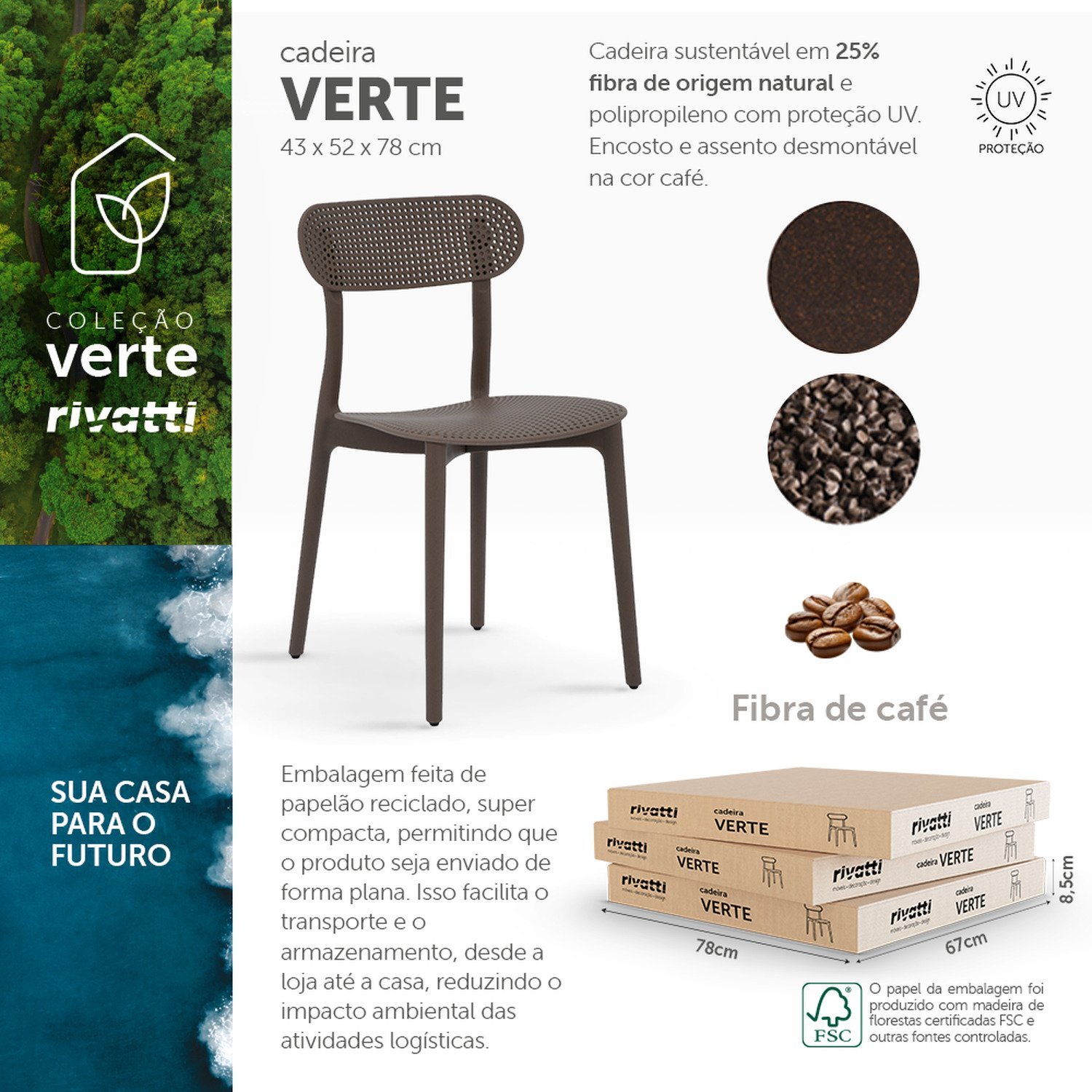 Cadeira para Jardim e Varanda Verte Eco - 6