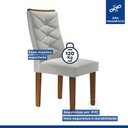 Ver imagem 5 de Conjunto 4 Cadeiras para Sala de Jantar Germany