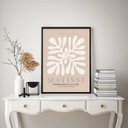 Ver imagem 1 de Quadro Matisse Coral - Nude 45x34cm - com Vidro:moldura Preta