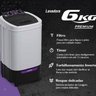 Lavadora Praxis 6kg com Dreno - 127v - 6