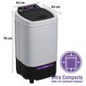 Lavadora Praxis 6kg com Dreno - 127v - 4
