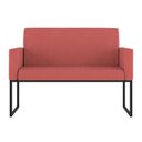 Ver imagem 4 de Kit Sofá 2 Lugares + 2 Poltronas para Recepção Sala Balaqui Cor:rosa Rosa