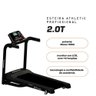 Esteira Ergométrica Athletic Profissional 2.0t 16km/h 130kg Suportados Lona Ampla 26 Programas Motor - 2