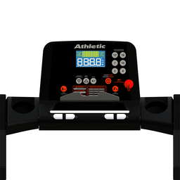 Esteira Ergométrica Athletic Profissional 2.0t 16km/h 130kg Suportados Lona Ampla 26 Programas Motor - 9