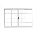 Ver imagem 2 de Kit com 2 Janelas de Aço de Correr 100x150cm 4 Folhas com Grade Minas Sul Mgm