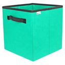 Ver imagem 1 de Caixa Organizadora de 28x30x28 Colorida com Alça Verde Bandeira