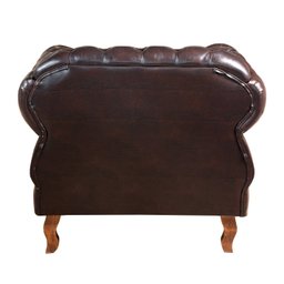 Poltrona Chesterfield Duquesa Capitonê Retro - 4