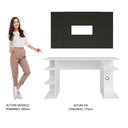 Ver mais imagens de Mesa para Computador Gamer e Painel até 58 Madesa - Branco/preto