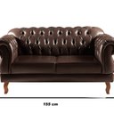 Ver imagem 3 de Sofá 2 Lugares Duquesa Chesterfield Decoração Recepção