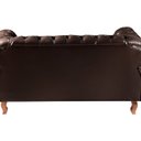 Ver imagem 4 de Sofá 2 Lugares Duquesa Chesterfield Decoração Recepção Marrom Café