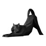 Gato Impressão 3D P Preto - Espreguiçando - 1