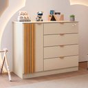 Ver imagem 1 de Cômoda Sapateira Infantil Ayla Off White Phoenix Baby