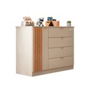 Ver imagem 3 de Cômoda Sapateira Infantil Ayla Off White Phoenix Baby