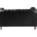 Ver imagem 5 de Sofá 2 Lugares Duquesa Chesterfield Decoração Recepção Preto