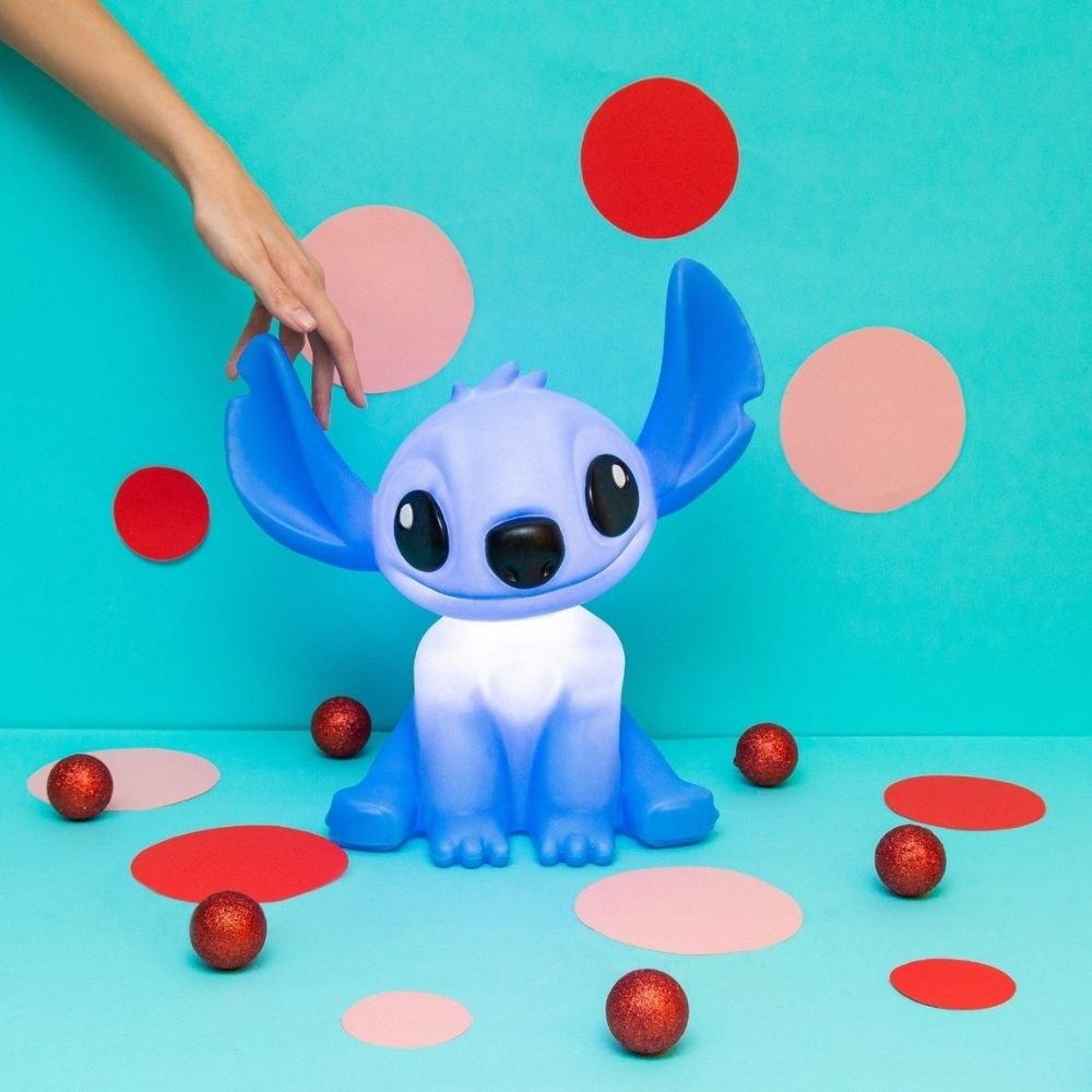 Luminária Infantil Stitch Alienígena Personagem Desenho Filme Animação Disney com Lâmpada LED - 6