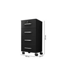 Ver imagem 6 de Kit 4 Peças com Escrivaninha, Gaveteiro e 2 Estantes Livreiros