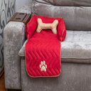 Ver imagem 1 de Cama Protetora de Sofá Pet Snoopy Pequeno: Vermelho
