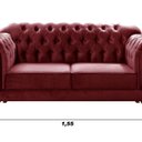 Ver imagem 3 de Sofá 2 Lugares Duquesa Chesterfield Decoração Recepção
