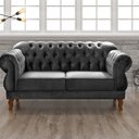 Ver imagem 1 de Sofá 2 Lugares Duquesa Chesterfield Decoração Recepção