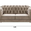 Ver imagem 3 de Sofá 2 Lugares Duquesa Chesterfield Decoração Recepção