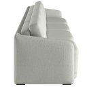 Ver imagem 5 de Sofá Cama para Sala de Estar 5 Lugares 436cm Montserrat K01 Linho Cinza - Lyam Decor