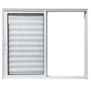 Ver imagem 5 de Janela Veneziana de Alumínio 3 Folhas Móveis 100x150cm Linha 25 Branco Esquadrias Bergamo