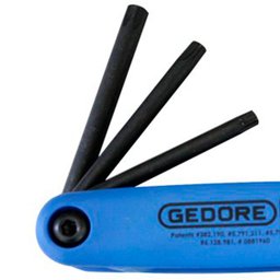 Jogo de Chaves Torx Gtx T9-t40 8 Peças Gedore 43txscl-8 - 6