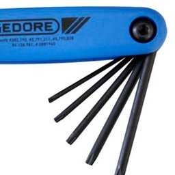 Jogo de Chaves Torx Gtx T9-t40 8 Peças Gedore 43txscl-8 - 7