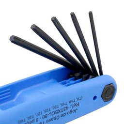Jogo de Chaves Torx Gtx T9-t40 8 Peças Gedore 43txscl-8 - 5